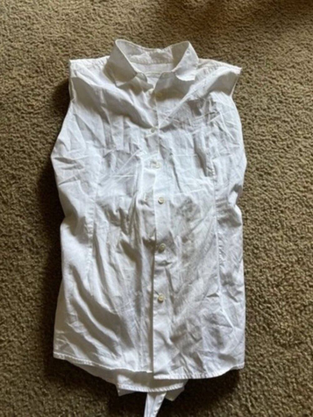 DRIES VAN NOTEN sleeveless shirt wrap-around